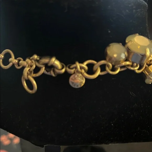 J crew rhinestone color stone necklace - Picture 2 of 3